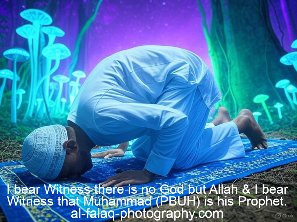 The Shahada image by Grok